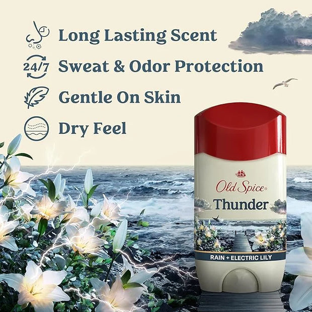 Old Spice Dry Feel Antiperspirant Deodorant for Men, 24/7 Long Lasting Freshness, 24/7 Lasting Sweat & Odor Protection, Ge...