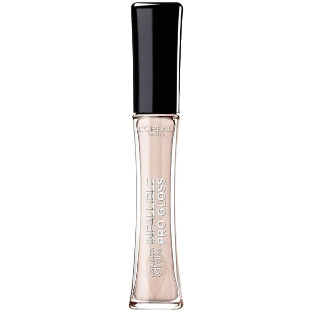L’Oreal Paris Makeup Infallible 8 Hour Hydrating Lip Gloss, Frosted, 0.21 Fl Oz - Product Image