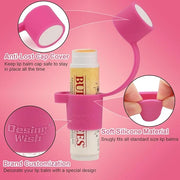 Desing Wish Silicone Lip Balm Holder Lanyard