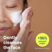 ATTITUDE Micellar Foaming Facial Cleanser, EWG Verified, Dermatologically Tested, Plant and Mineral-Based, Vegan, Lemon Le...