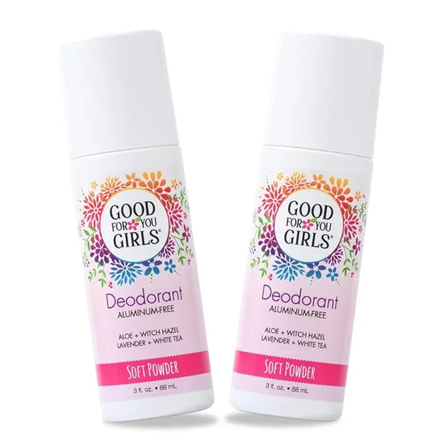 Good for You Girls Aluminum-Free, Natural & Vegan Deodorant for Kids, Preteens, Teens, Safe & Effective Odor Protection, C...