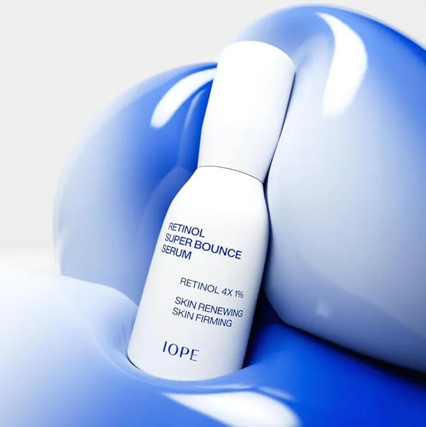 IOPE Retinol Super Bounce Serum | Korean Retinoid Eye Treatment for Anti-Aging, Beginner Friendly, Reduction in Fine Lines...