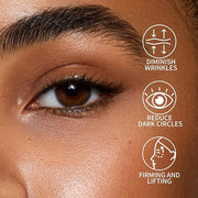 Anti-Aging Caffeine Eye Cream with Metallic Applicator, Eyebag Remover, Under Eye Cream Skin Care Anti-Wrinkles, Fine Line...