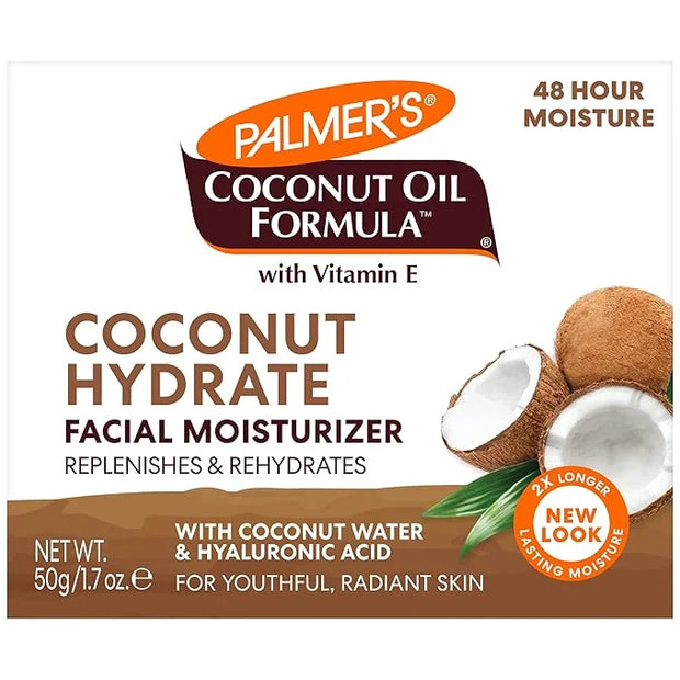 Palmer’s Coconut Oil Formula Coconut Water Face Moisturizer, 1.7 Ounce Jar - Product Image