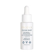 Face Serum by Pacifica - Clean Shot Retinoid 3% Solution with Bakuchiol – Anti-Aging Facial Serum with Advanced Retinoid C...