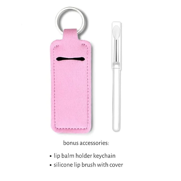 Set of 6 Medicated Lip Balms Holder