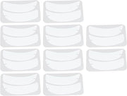 10 Pairs Reusable Silicone Under Eye Gel Pads for Eyelash Extensions, Flexible Notch Design Eyelash Extension Patches for ...