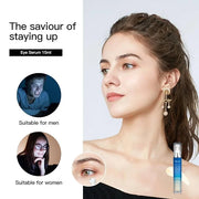5% Caffeine Eye Serum,Moisturizing Eye Cream with 360° Massage Roller Ball,Anti-Aging Moisturizing Eye Serum for Dark Circ...