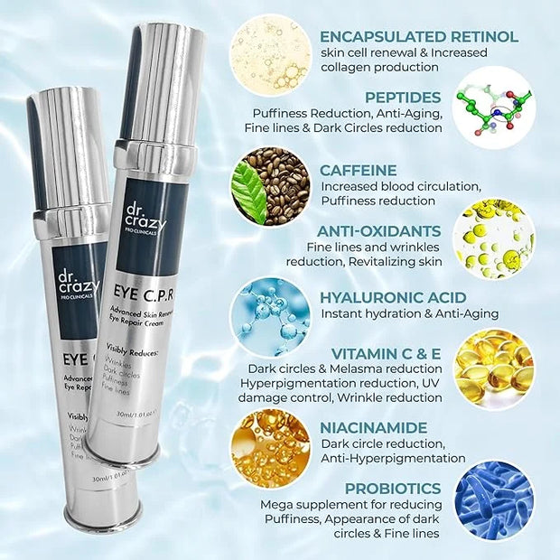 Bag Buster Eye Cream - CPR Repair Eye Cream | Eye Cream for Puffiness and Bags Under Eyes - Product Image