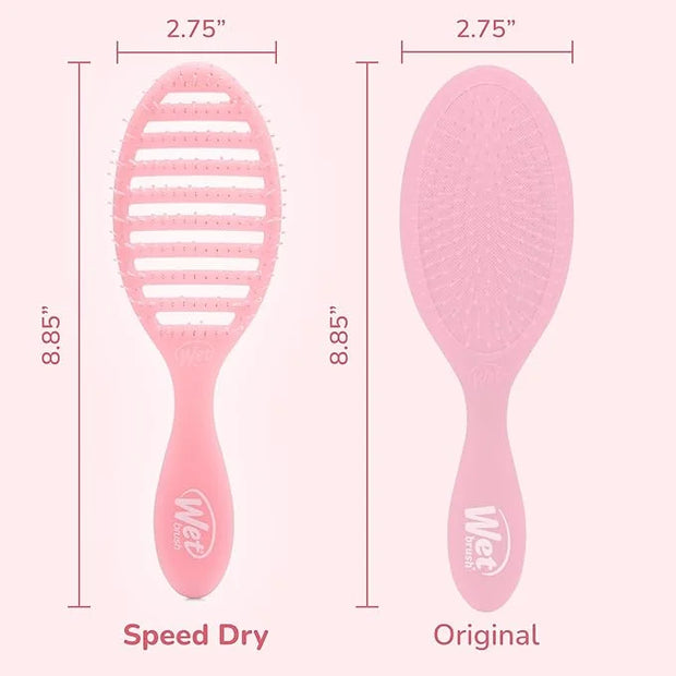 Wet Brush Speed Dry Hair Brush, Pink Drink (Summer Quencher) - Vented Design & Soft HeatFlex Bristles Are Blow Dry Safe - ...