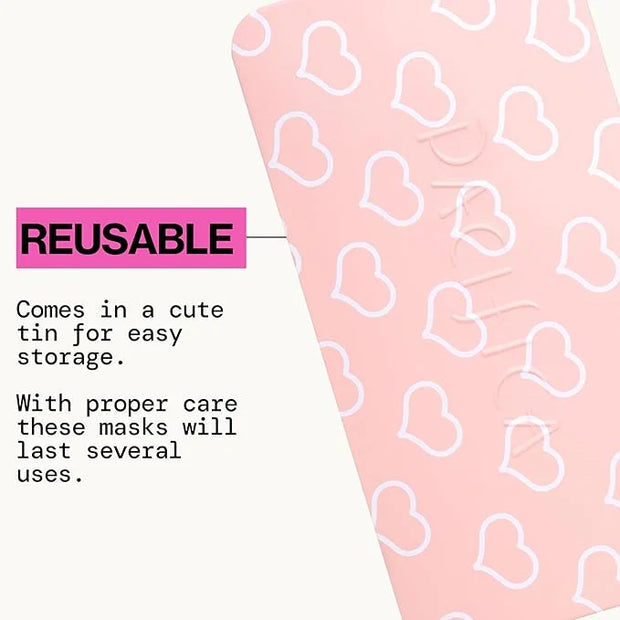 Pacifica Beauty Reusable Lip Line Mask, Skincare, Silicone Mask, For Fine Lines and Wrinkles, Lift and Firm, Pair with Ser...