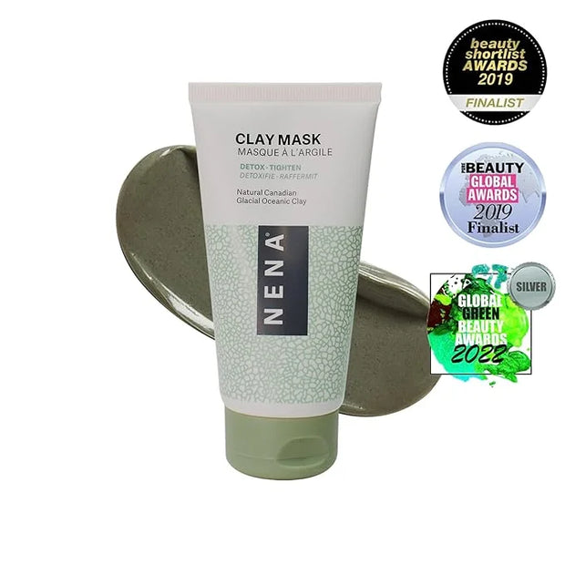 NENA Natural Skincare Kit | 4-Piece Daily Skin Essentials for Women & Men - for Dry, Oily, Normal and Sensitive Skin | EWG...