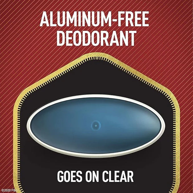 Old Spice Aluminum Free Deodorant for Men, 24/7 Odor Protection, 24/7 Freshness & Lasting Scent, Aqua Reef with Cypress Sc...