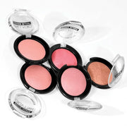 Palladio Baked Blush, Highly Pigmented Shimmery Formula, Easy to Blend & Highly Buildable, Apply Dry for a Natural Glow or...