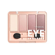 COVERGIRL - Eye Enhancers 4-Kit Eyeshadow, silky, sheer formula, double ended applicator, 100% Cruelty-free - Product Image