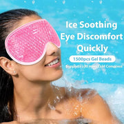 BeeVines Gel Eye Mask, 2 Pack Cooling Ice Masks for Puffy Eyes for Men & Women, Cold & Warm Compress for Post Surgery, Puf...