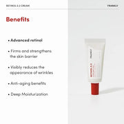 FRANKLY Skin Repair Duo: Retinol 0.3 Cream & Butter So Much Cream | Anti-Aging & Skin Turnover | Deep Moisturization | Veg...