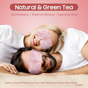30Packs Steam Eye Mask, Heated Eye Mask Warm Compress for Eyes, Self Heating Warm Eye Masks Disposable Steam Mask for Home...