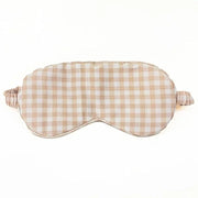 Linen Eye Mask for Girls,Travel Breathable Sleep Mask,Adjustable Strap, Hypoallergenic, Cooling with Travel Bag Gift Packa...