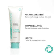 Serious Skincare Glycolic Skin Renewal Set - Retexturizing Serum - Facial Moisture Cream - Face Wash Cleanser - Balancing ...
