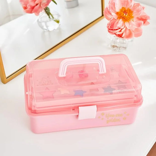 3C4G Pink and Gold Hard Case