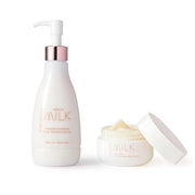 Josie Maran Argan Milk Body Care Gift Set - Intense Hydration Body Serum + Night Cream with a Lightweight Texture - Fast-A...