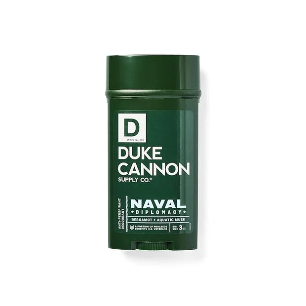 Duke Cannon Supply Co. Anti-Perspirant Deodorant for Men 3 oz. Naval Diplomacy, 2 Pack - Unique Masculine Scent, Odor Cont...