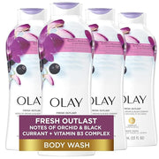 Olay Body Wash for Women, Fresh Radiance, Refreshing & Renewing, Made with Plant Based Cleansers, B3 Botanical Complex, Fo...