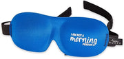 Bucky Ultralight Collection, Contoured Travel and Sleep Eye Mask, Not a Morning Person, One Size - Product Image