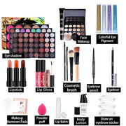 All-in-one Makeup Set Holiday Gift | Full Makeup