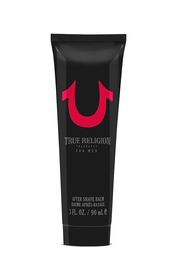 True Religion Men 3-Piece Gift Set - Men's Cologne - 3.4 fl oz EDT,3 oz ml Shower Gel, 3 oz Aftershave Balm - citrus, wood...