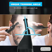 Wahl Pro Series® Rechargeable Eyebrow, Ear & Nose Hair Trimmer for Men – Painless DualTech® Eyebrow Trimmer & Facial Hair ...
