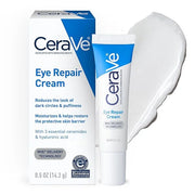 CeraVe Eye Repair Cream, Under Eye Cream For Puffiness And Bags Under Eyes, Hyaluronic Acid + Niacinamide + Marine Botanic...
