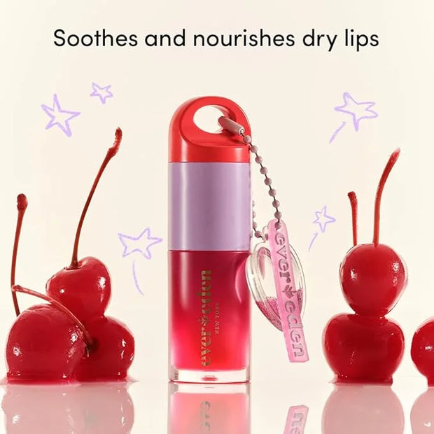 Evereden Kids Tinted Non Toxic Lip Gloss Kit: Ruby Red & Sakura Pink - Non Toxic Kids Makeup Kit for Girls - Vegan Makeup ...