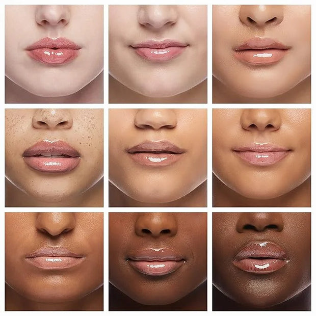 Ruby Kisses Broadway Vita-Lip Clear Lip Gloss (5 Pack Mint, Rosehip, Coconut, Argan Oil, Mango Butter), Ultra-Hydrating & ...