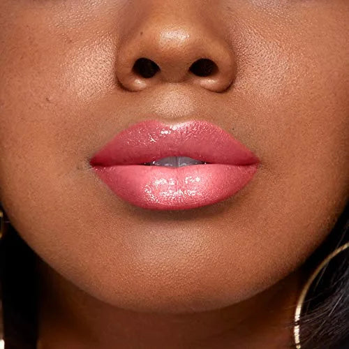 Rimmel Stay Glossy 6HR Lip Gloss, Claridge's Ruby, 0.18 Fl Oz (Pack of 2) - Product Image