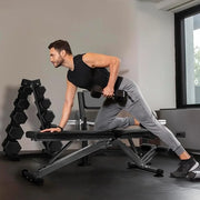 RitFit Adjustable/Foldable Utility Weight Bench for Home Gym 35 Total - Product Image
