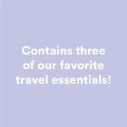 Camille Beckman Classic Collection Travel Trios, English Lavender, Glycerine Hand Therapy 1.35 oz, Silky Body Cream 2 oz, ...