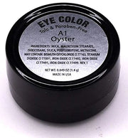 Oyster Off White Nude Naked Cream Color Matte Pressed Powder Single Vegan Eyeshadow; Talc, Paraben & Cruelty Free - Produc...