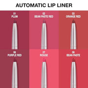 evpct Silky Lip Liner Pencil Retractable, Red Brown Smooth Lip Liner Creamy Velvet Lipliner Long-Lasting for Korean Makeup...
