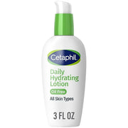 Cetaphil Daily Hydrating Lotion for Face, With Hyaluronic Acid, 3 fl oz, Lasting 24 Hour Hydration, for Combination Skin, ...