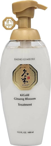 Daeng Gi Meo Ri - Ki Gold Ginseng Blossom Hair Set, Shampoo 13.5FL OZ/400ml and Treatment 13.5FL OZ/400ml - Product Image