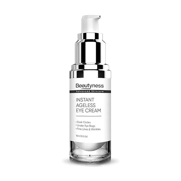 Instant Ageless Eye Cream – Anti Wrinkle Cream, Removes Under Eye Puffiness, Bags, Expression Lines, & Dark Circles. Power...