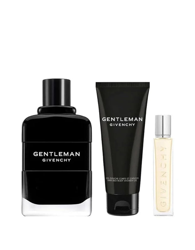 Givenchy Gentleman Reserve Privee Men's Gift Set (100 ml EDP + 75 ml Shower Gel + 12.5 ml Mini Travel Spray) - Product Image