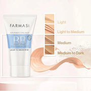 FARMASi Make Up BB Cream Beauty Balm, Full-Coverage Foundation, Concealer, Moisturizer BB Cream for All Skin Types, 1.7 fl...