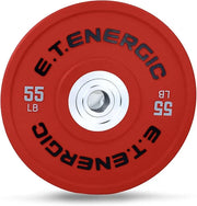 10LB/25LB/35LB/45LB/55LB Bumper Plates Odorless with 2" Opening Olympic - Product Image