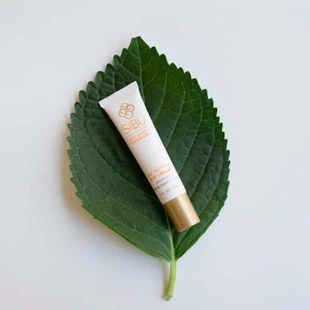 sibu Age-Defying Eye Cream, Made with Premium Himalayan Sea Buckthorn & Hyaluronic Acid (0.5 oz) – Smooths Eye Wrinkles & ...