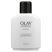 Face Moisturizer by Olay, Age Defying Classic Daily Renewal Lotion, With Sunscreen, Classic,4 oz - Product Image