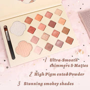 18 Girds Colorful Matte Shimmer Eyeshadow Palette