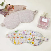 Pure Linen Eye Mask, 100% Linen Eye Mask for Girls,Travel Breathable Sleep Mask,Adjustable Strap, Hypoallergenic, Cooling ...